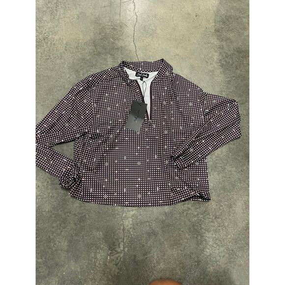 Bad birdie NWT UV QUARTERZIP - THROWING DARTS SMALL - Picture 2 of 6